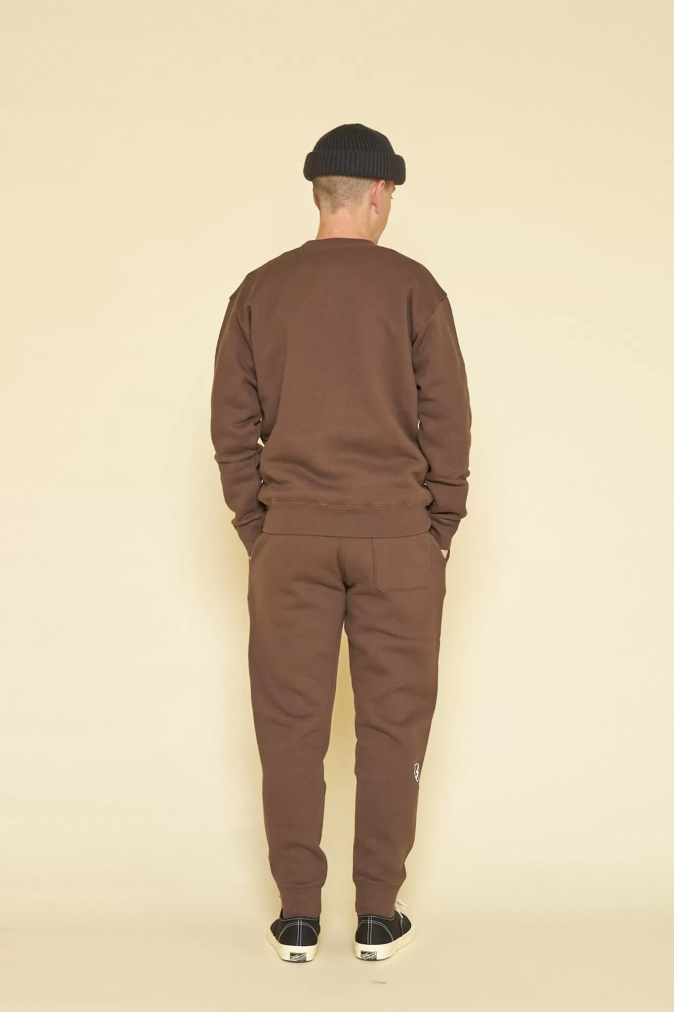 Rats Jogger Sweat Pants - Brown