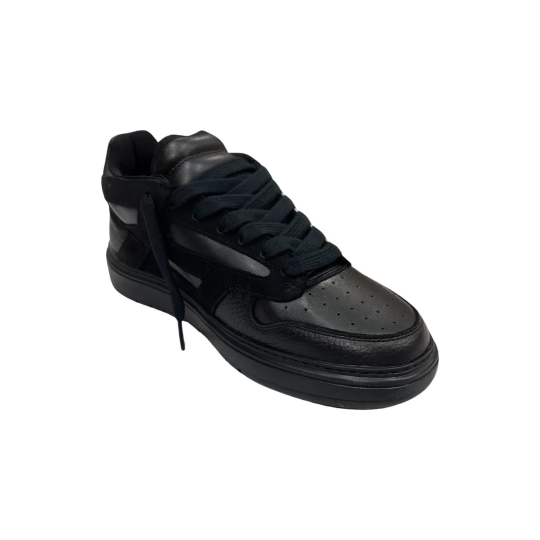 Represent Reptor Low Triple Black Sneakers