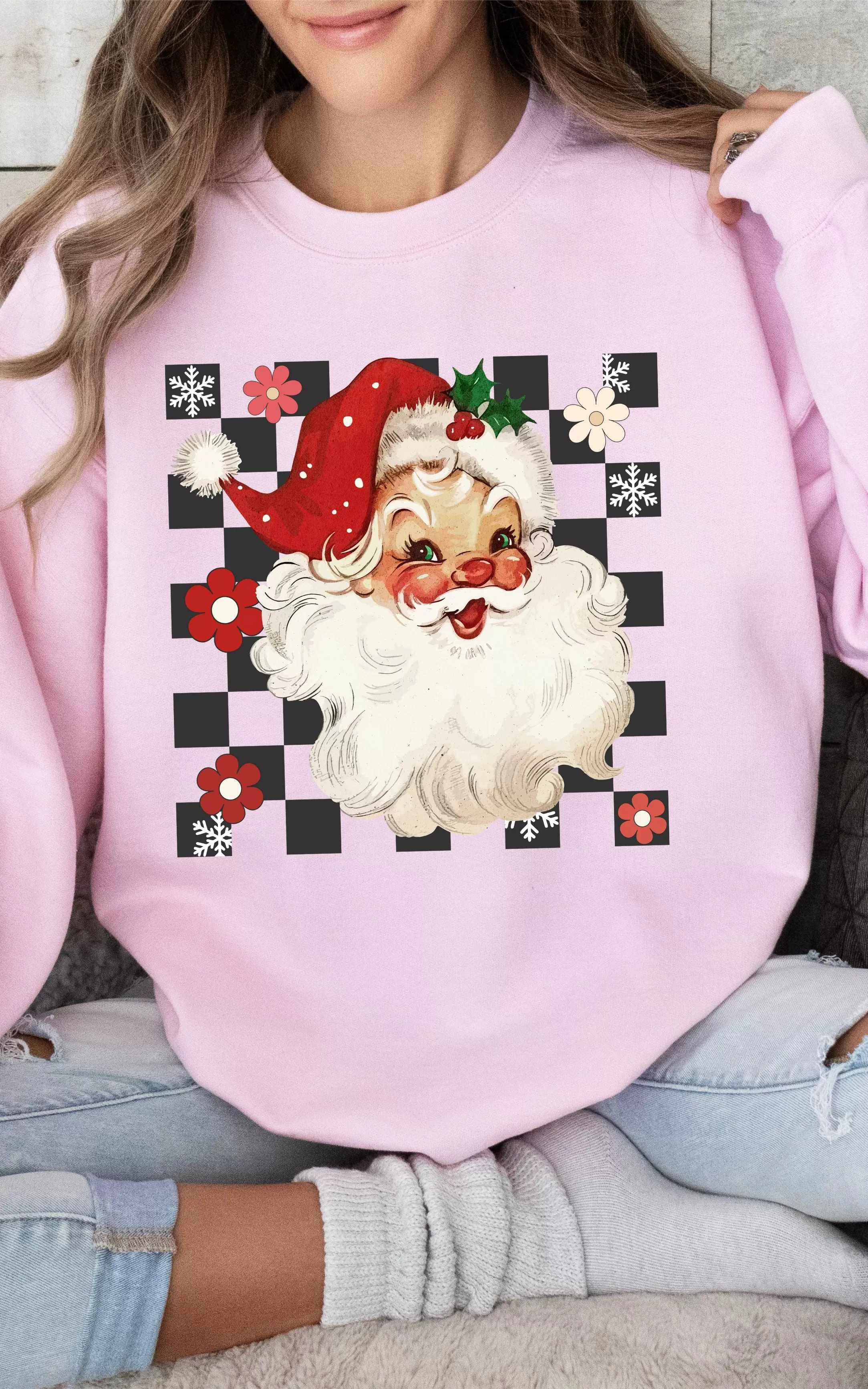 Retro Santa Crewneck | 9 Colours