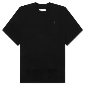 s Cotton Jersey T-Shirt - Black