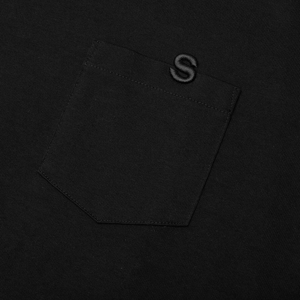 s Cotton Jersey T-Shirt - Black