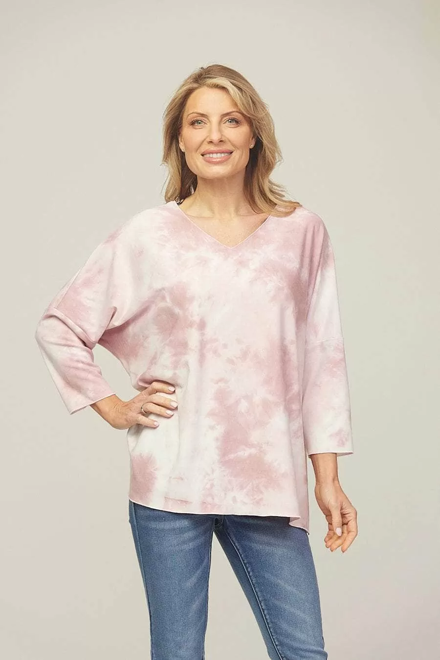 Saloos One Size Tie Dye Top