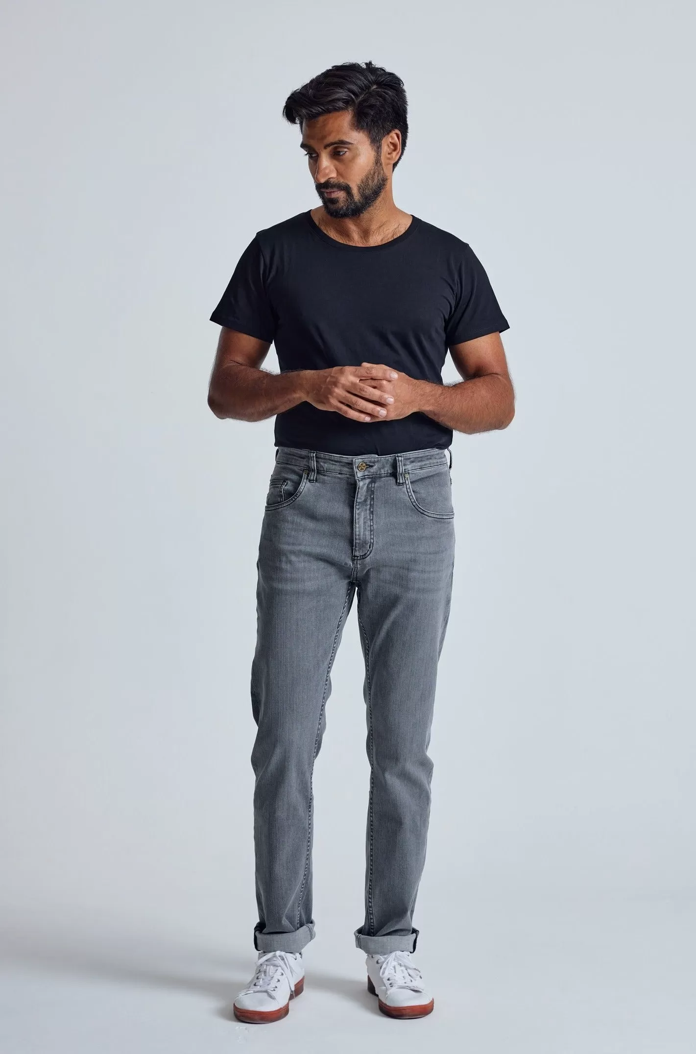 Silver Fox Miles Slim Fit Jeans - GOTS Certified Organic Cotton and Recycled Polyester