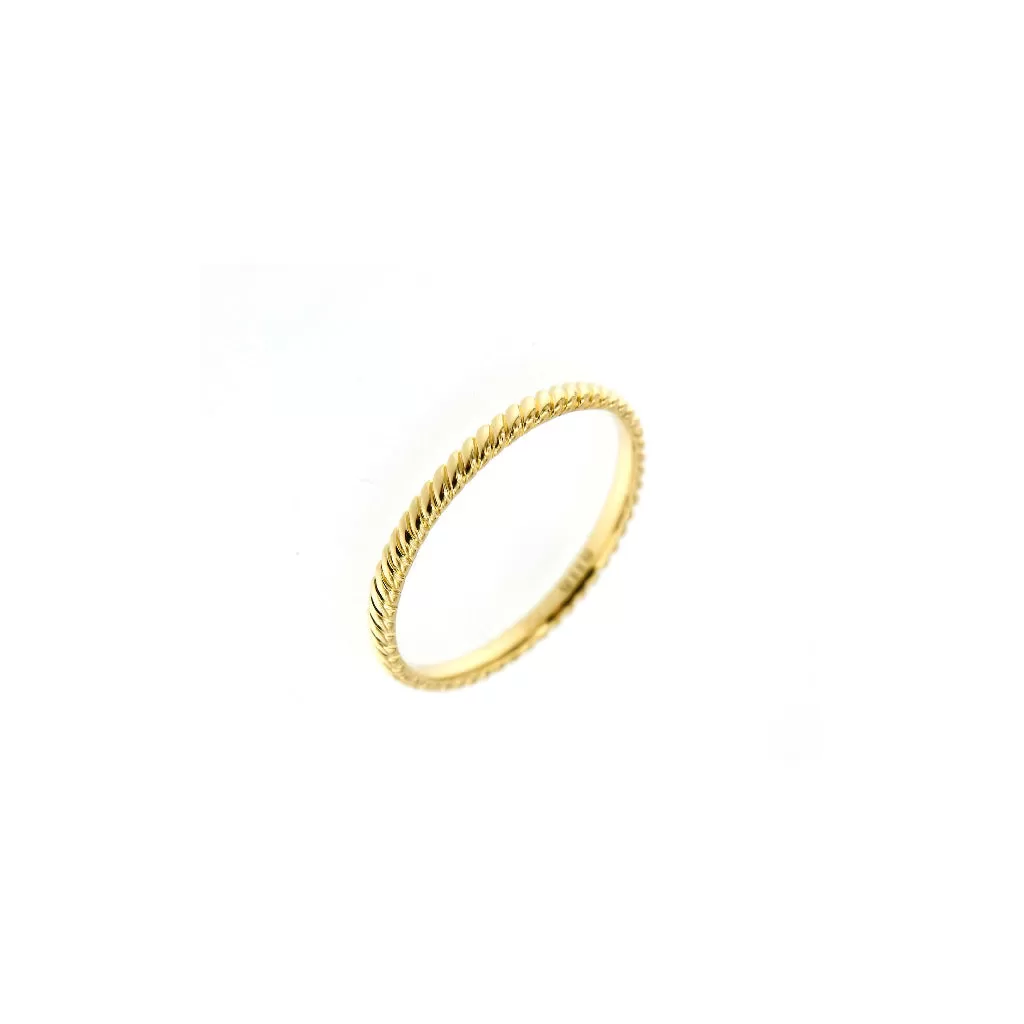 Solar Fine Venus Twisted Ring