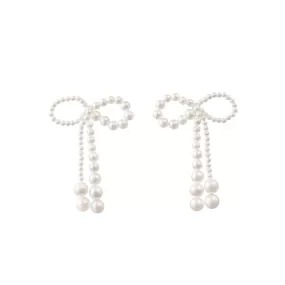 Sophie Bille Brahe - Grande Rosette de Perles - Drop Earrings with Pearls, Yellow Gold