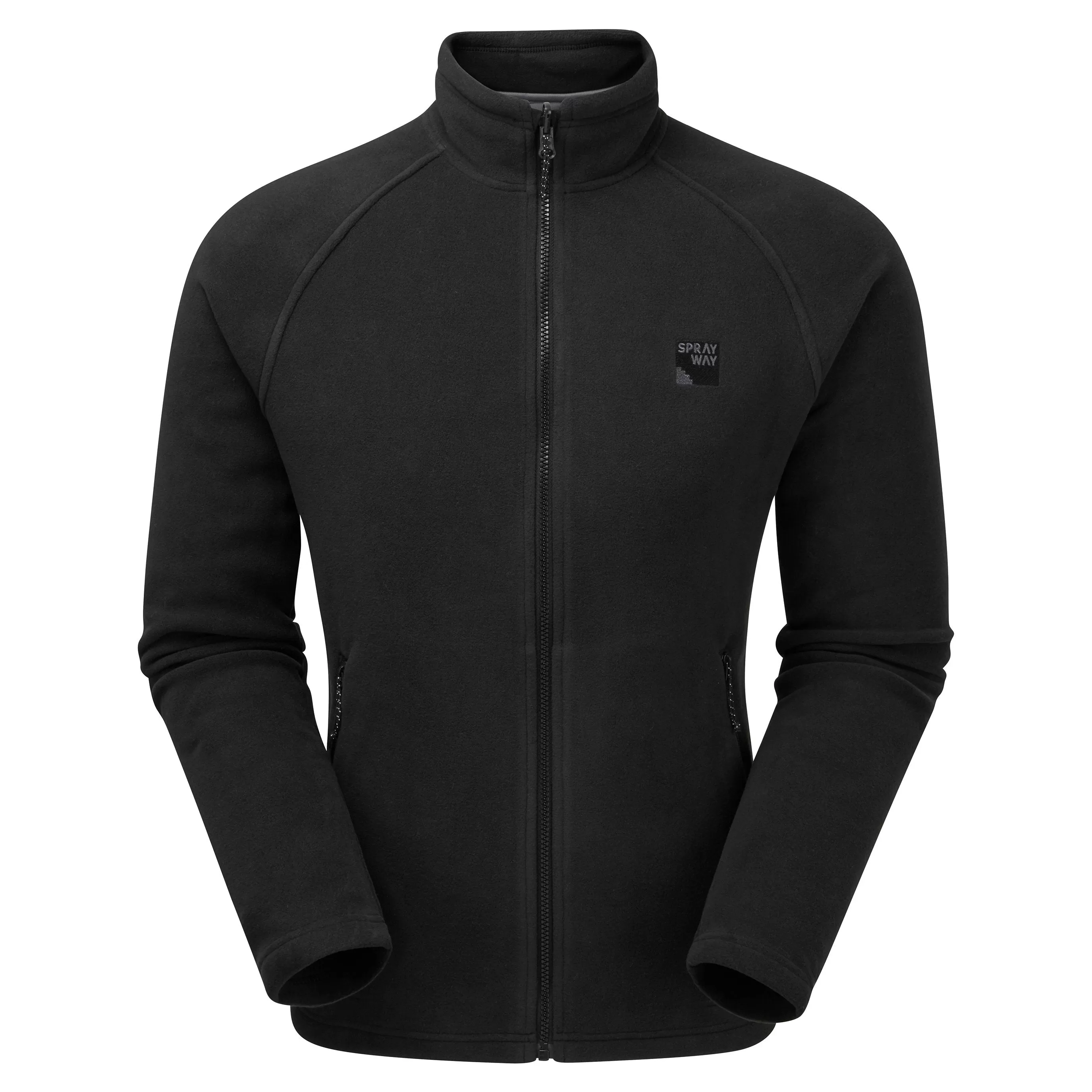 Sprayway Men's Santiago Interactive Full Zip Fleece (Black)