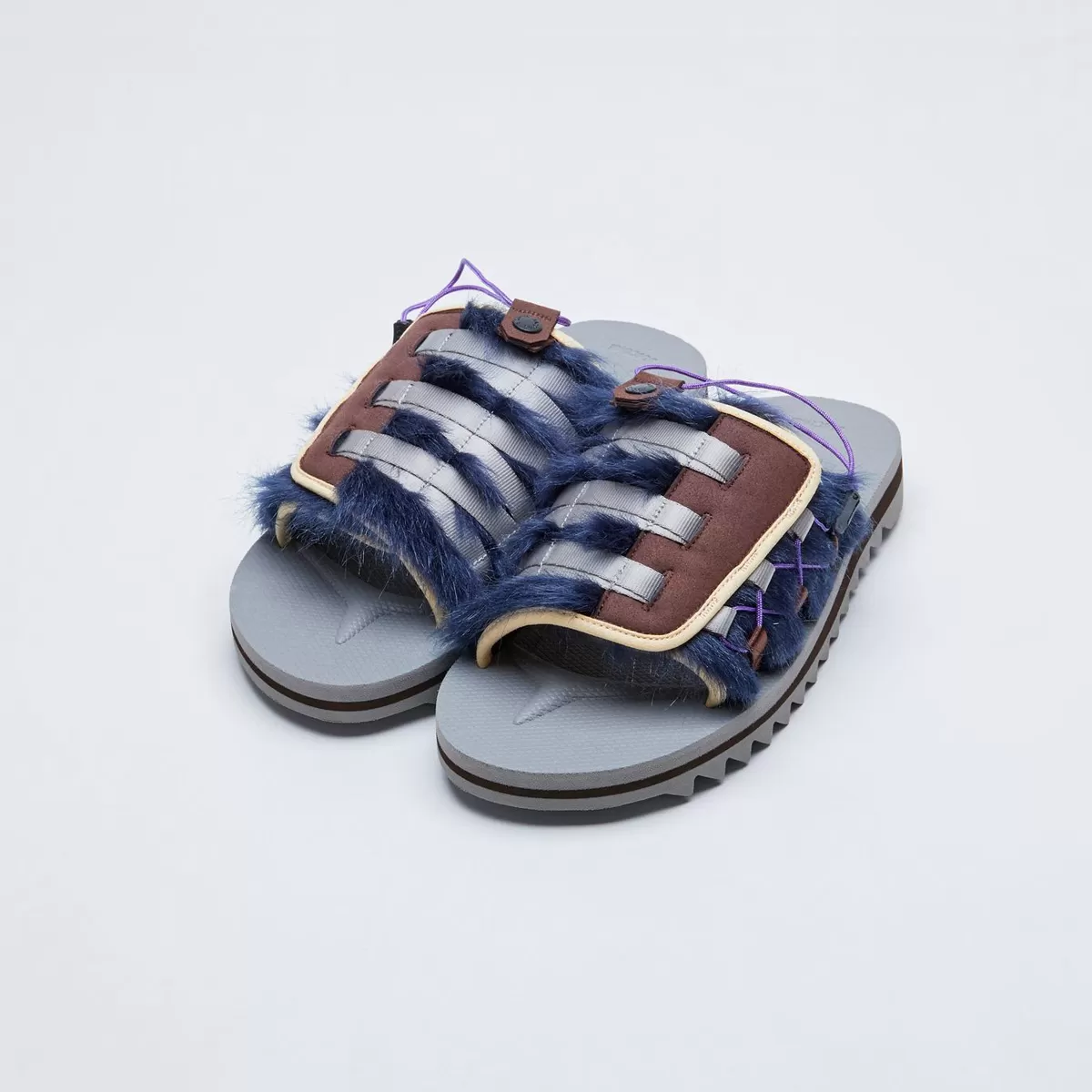 SUICOKE DAO-3ab Navy Blue/Grey [SK211953ABNG]