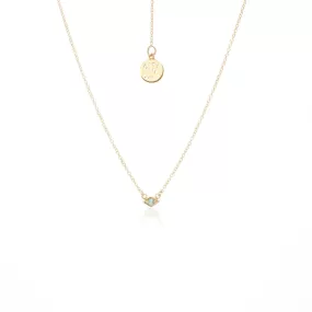 Superfine / Necklace / Keepsake / Blue Topaz   Gold