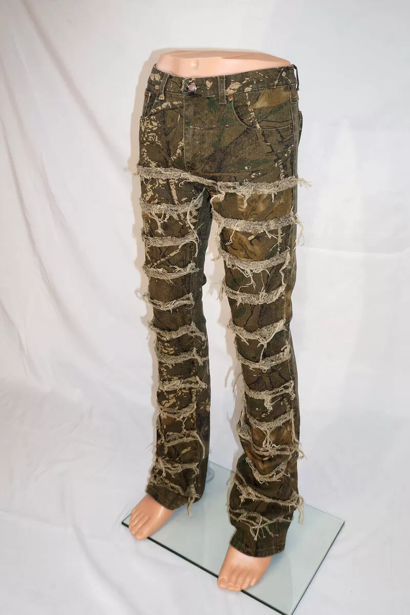 Taker Stretch Hunter Camo Stacked Pant (Olive)