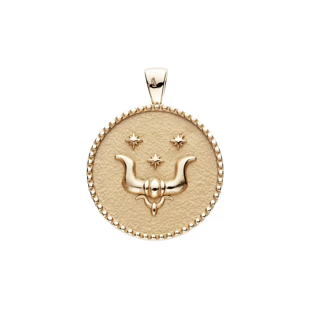 TAURUS JW Zodiac Pendant Coin - Apr 20 - May 20