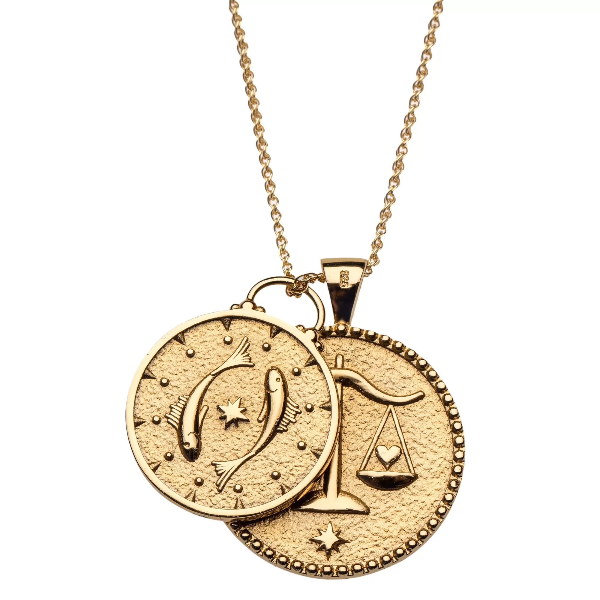 TAURUS JW Zodiac Pendant Coin - Apr 20 - May 20