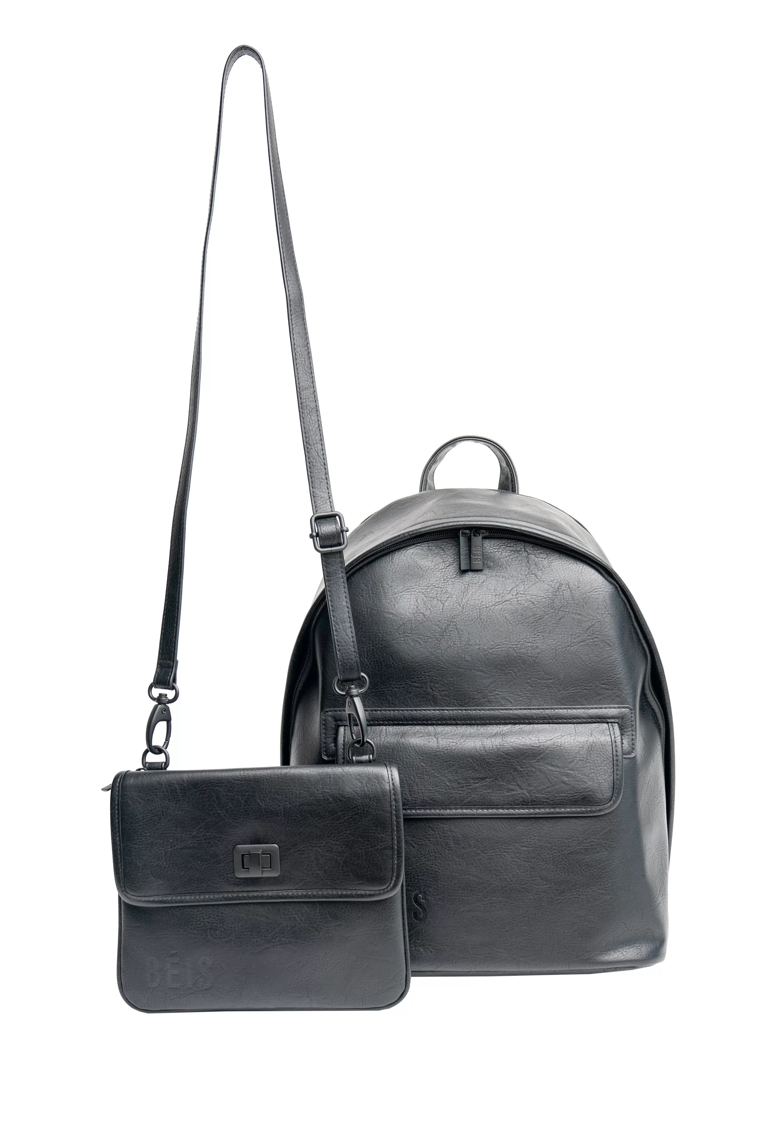 The 2-In-1 Backpack in Black