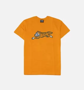 Tiger Short Sleeve Tee Mens T-Shirt - Gold