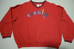 Tigger Disney Pooh Embroidered Sewn Patch Vintage 90's Crewneck Sweatshirt