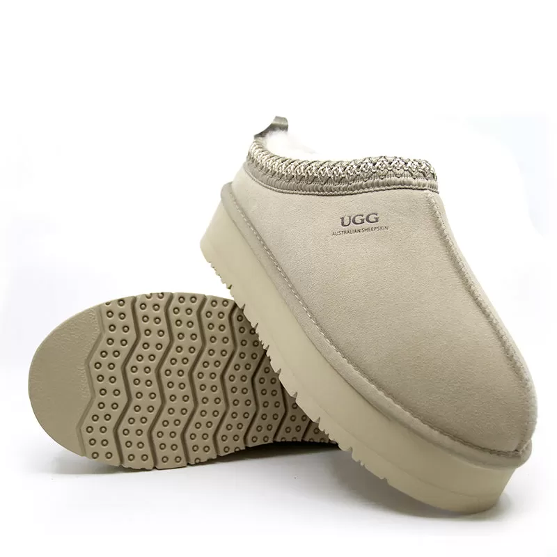 UGG Hayati Tasman Platform Slippers