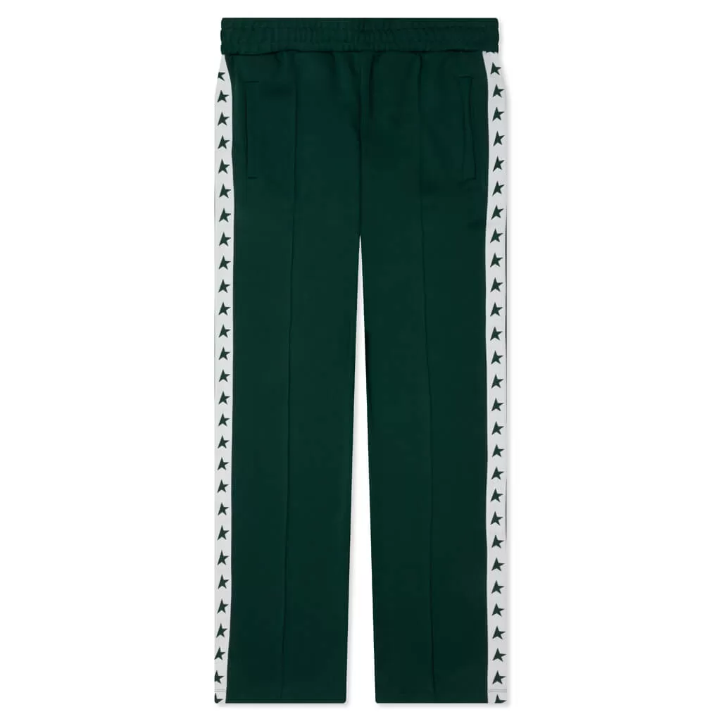 Women's Star Wide Leg Jogging Pant - Bright Green