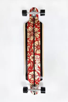 Wonderful Striped Floral Longboard 42